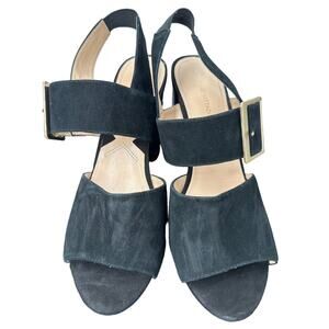 Adriaenne vittadini galeith chunky heels black size 10M